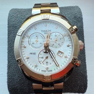 Tissot Two Tone Chronograph Watch